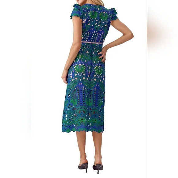 sachin and babi light blue dress Adelyn Rae at Bella Maas Boutique main image 0